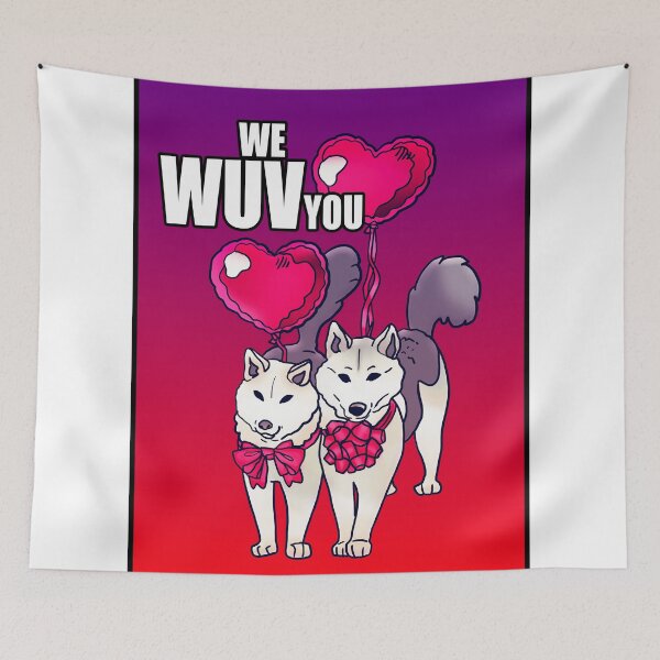 Item preview, WE WUV YOU DOGGOS CARD PLUS designed and sold by Deathoftheself.