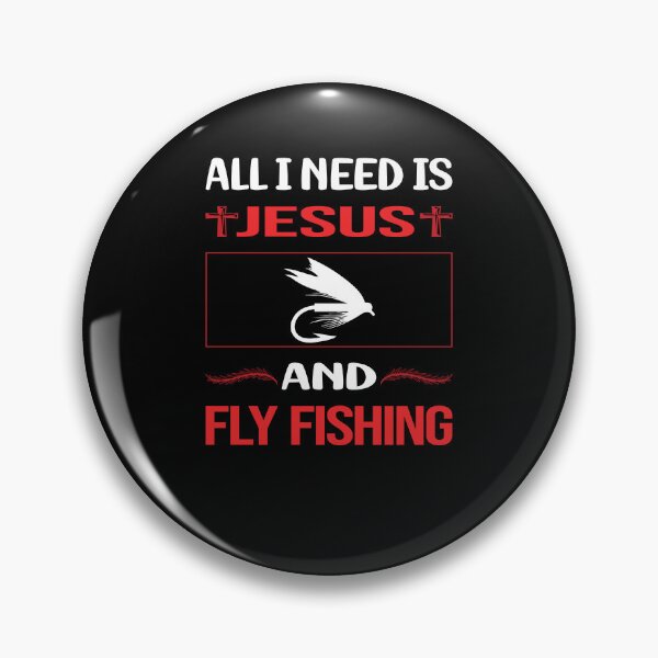 Item preview, Funny Jesus Fly Fishing designed and sold by FifineCroteau.