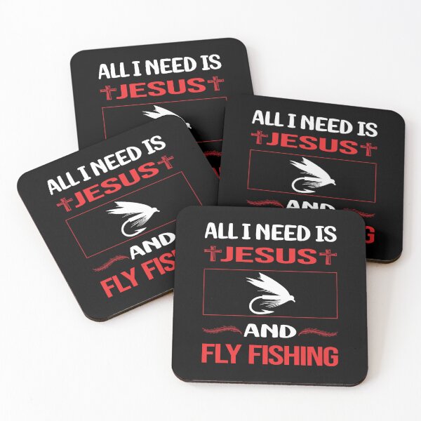 Item preview, Funny Jesus Fly Fishing designed and sold by FifineCroteau.