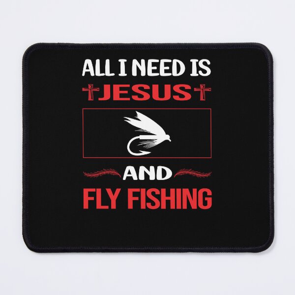 Item preview, Funny Jesus Fly Fishing designed and sold by FifineCroteau.
