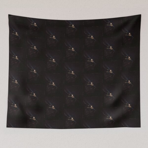 Item preview, Rainy night sky moon designed and sold by AnaRakanovic.