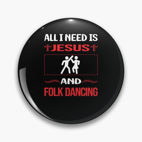 Item preview, Funny Jesus Folk Dancing Dance Dancer designed and sold by FifineCroteau.