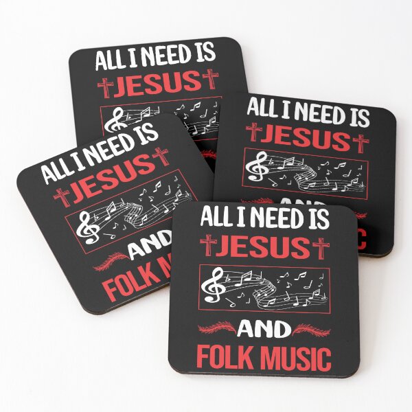 Item preview, Funny Jesus Folk Music designed and sold by FifineCroteau.