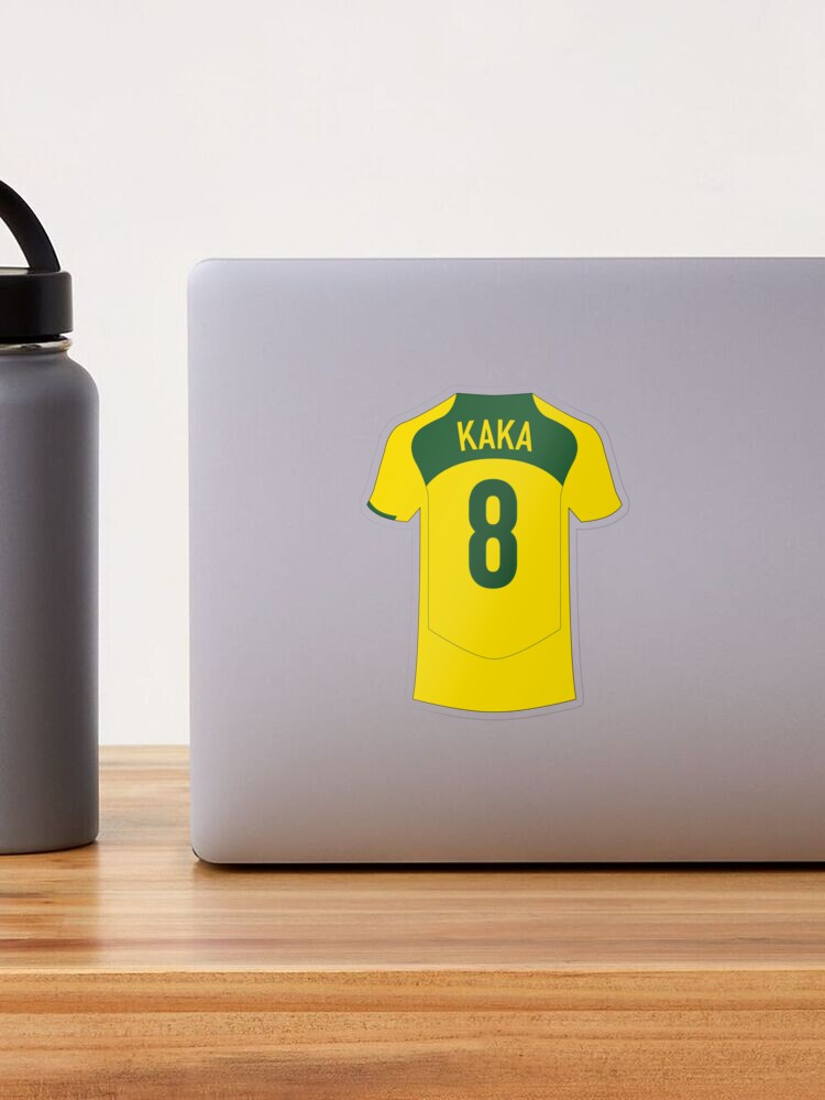 Kaka - Brazil 04 Home Kit Sticker for Sale by On Target Sports