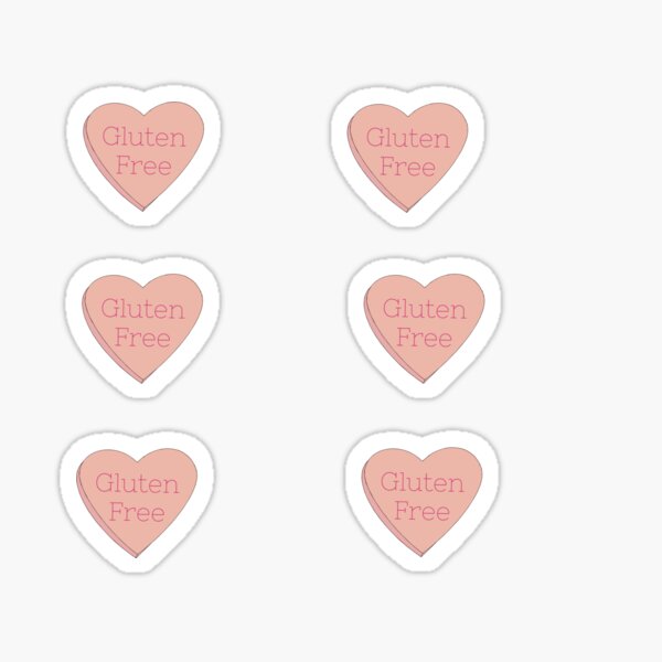 Plants / Pets Candy Heart Stickers random Pick Mini Stickers Large