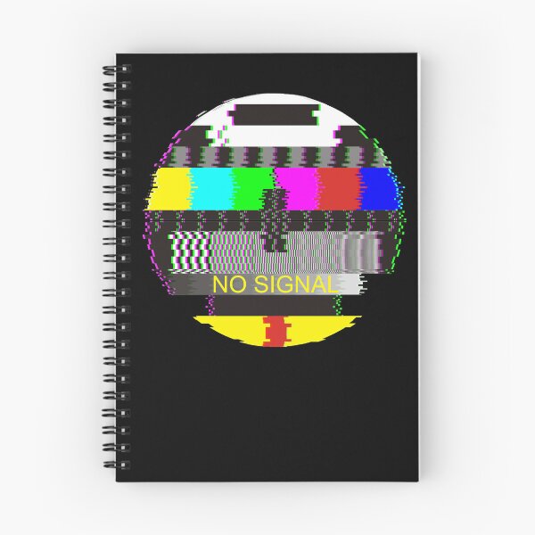 Item preview, Retro TV Test Card Glitched No Signal designed and sold by Meta Cortex.