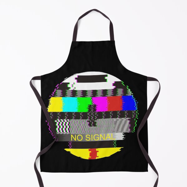 Item preview, Retro TV Test Card Glitched No Signal designed and sold by Meta Cortex.