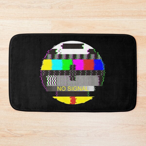 Item preview, Retro TV Test Card Glitched No Signal designed and sold by Meta Cortex.