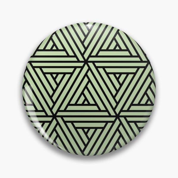 Item preview, Black and Green Geometric Shape Mosaic Pattern 2 Pairs Coloro 2022 Popular Color Aloe Gel 058-83-18 designed and sold by ColorOfTheYears.