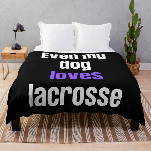 Item preview, Even my dog loves lacrosse designed and sold by TheGreenGoat.