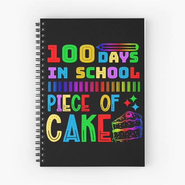 Item preview, 100 Days In School Piece Of Cake Funny Teachers Students designed and sold by CharJens.
