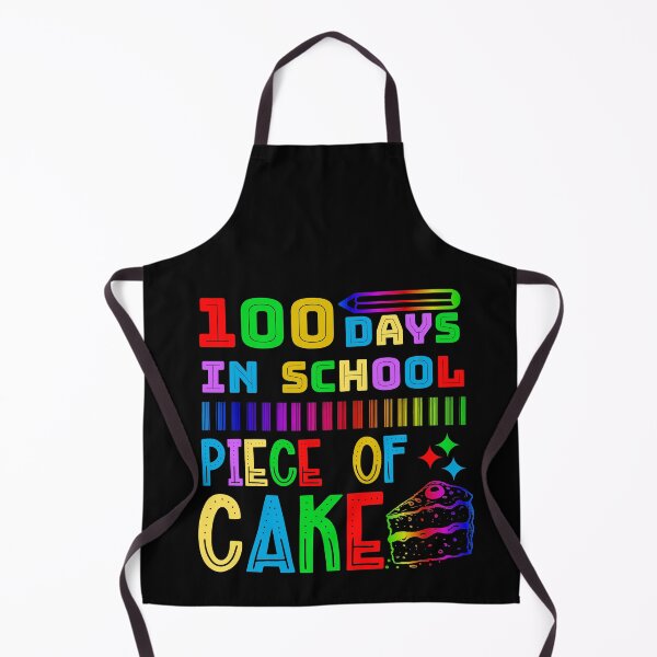 Item preview, 100 Days In School Piece Of Cake Funny Teachers Students designed and sold by CharJens.