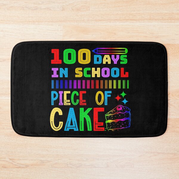 Item preview, 100 Days In School Piece Of Cake Funny Teachers Students designed and sold by CharJens.