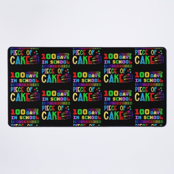 Item preview, 100 Days In School Piece Of Cake Funny Teachers Students designed and sold by CharJens.