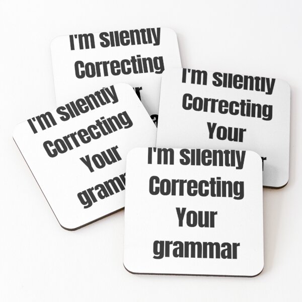 Item preview, I silently correct your grammar. Essential T-Shirt designed and sold by saadabs.