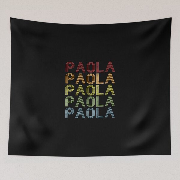 Item preview, Paola Name T Shirt - Paola Vintage Retro Paola Name Gift Item Tee designed and sold by chezeva.