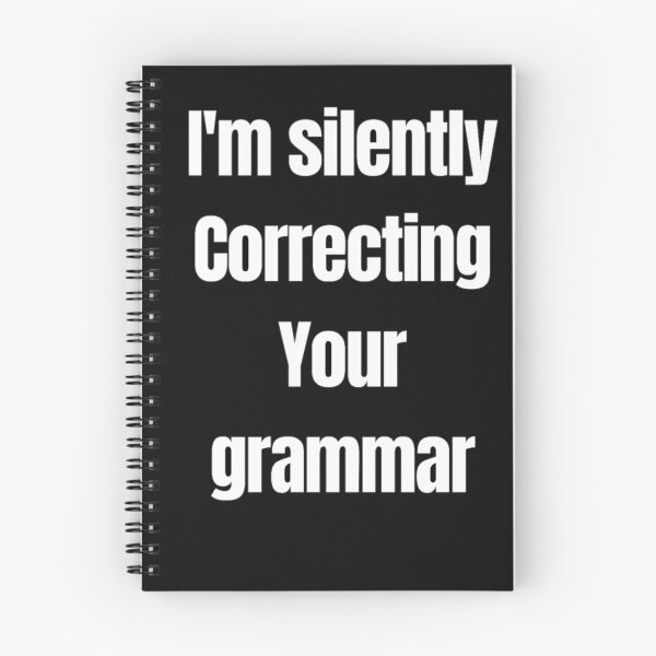 Item preview, I silently correct your grammar. Essential T-Shirt designed and sold by saadabs.