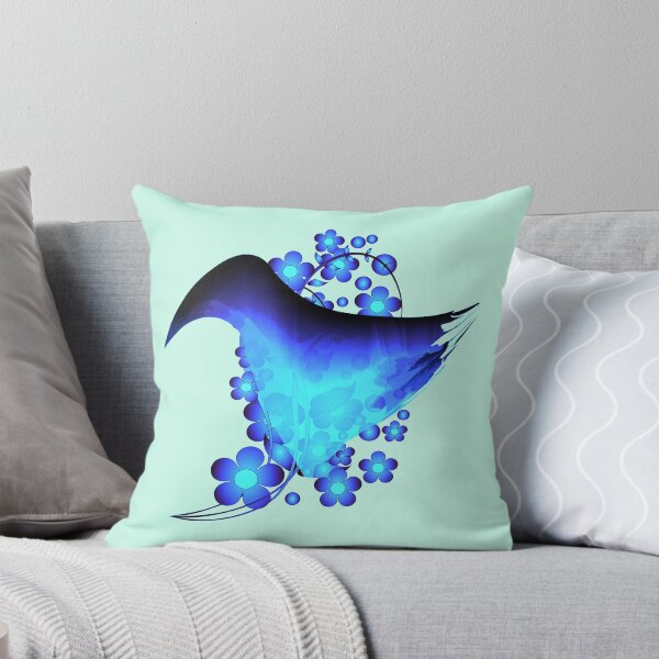 Item preview, Blue fantasy bird designed and sold by Robert Elfferich.