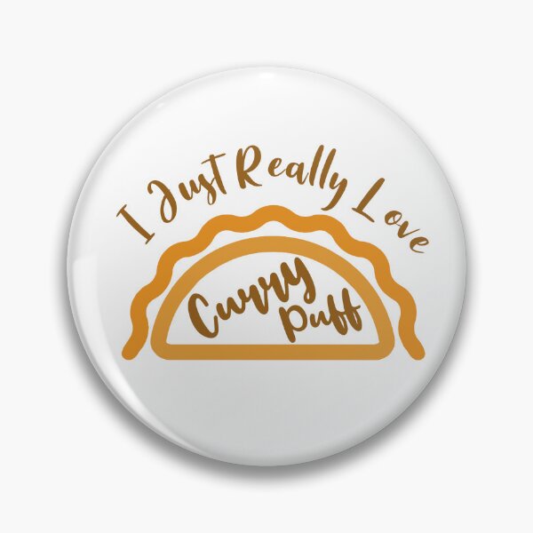 Item preview, I Just Really Love Curry Puff designed and sold by ThunderBolt76.