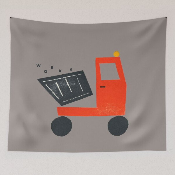 Item preview, WE LOVE WORKS! Tipper truck. designed and sold by MERMAGOMA.
