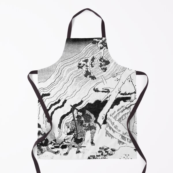 Item preview, Minamoto no Muneyuki Ason by Katsushika Hokusai (1760-1849) Black Print designed and sold by RyanCaudell.