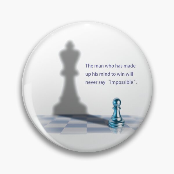 Item preview, The man who has made up his mind to win will never say “impossible”.(2) designed and sold by Amethyst3X.