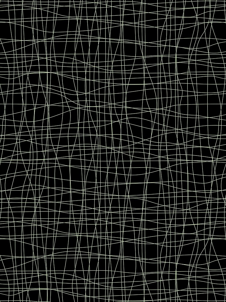 Thumbnail 3 von 3, Tuch, Black and Green Abstract Mosaic Grid Pattern Pairs Coloro 2022 Popular Color Aloe Gel 058-83-18 designt und verkauft von ColorOfTheYears.