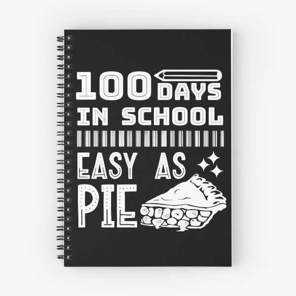 Item preview, 100 Days In School Easy As Pie Funny Teachers Students designed and sold by CharJens.