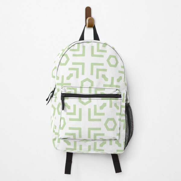 Item preview, Green and White Minimal Abstract Pattern Pairs Coloro 2022 Popular Color Aloe Gel 058-83-18 designed and sold by ColorOfTheYears.
