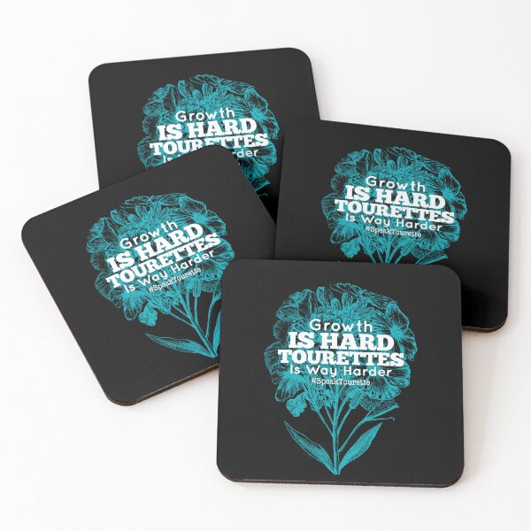 Item preview, Growth Is Hard Tourettes Is Way Harder, Tourette Syndrome Awareness  designed and sold by MJDezigns.