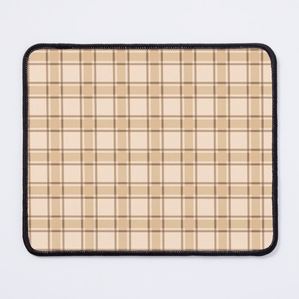 Item preview, Beige, brown, pink, plaid, tartan, Quilted Patterns,Brown Taupe ,Kawaii Pink designed and sold by bubbley2021.