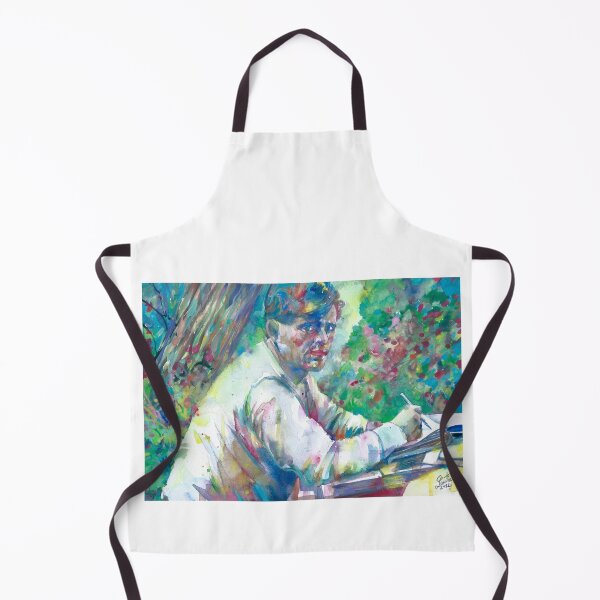 Item preview, JACK LONDON writing - watercolor portrait .1 designed and sold by lautir.