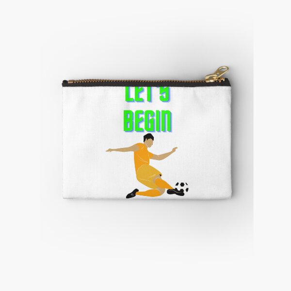 Item preview, let's begin soccer unique design designed and sold by Shahnawaz Khandesigner.
