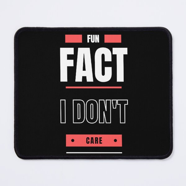 Item preview, Fun Fact l Don't Care Letter Print T-Shirt for  Funny Sayings Graphic Tees designed and sold by badretop.
