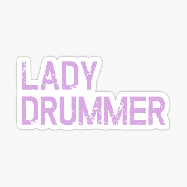 Item preview, Lady Drummer designed and sold by rudimentrepub.