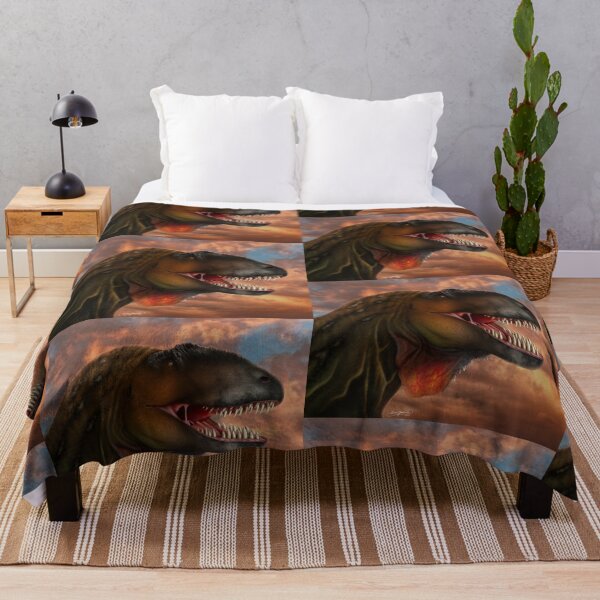 Item preview, Carcharodontosaurus saharicus Paleoart designed and sold by saradrawspaleo.