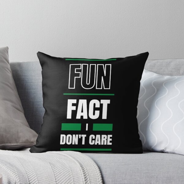 Item preview,  Fun Fact l Don't Care Letter Print T-Shirt for  Funny Sayings Graphic Tees designed and sold by badretop.