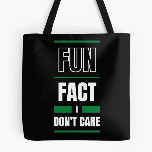 Item preview,  Fun Fact l Don't Care Letter Print T-Shirt for  Funny Sayings Graphic Tees designed and sold by badretop.