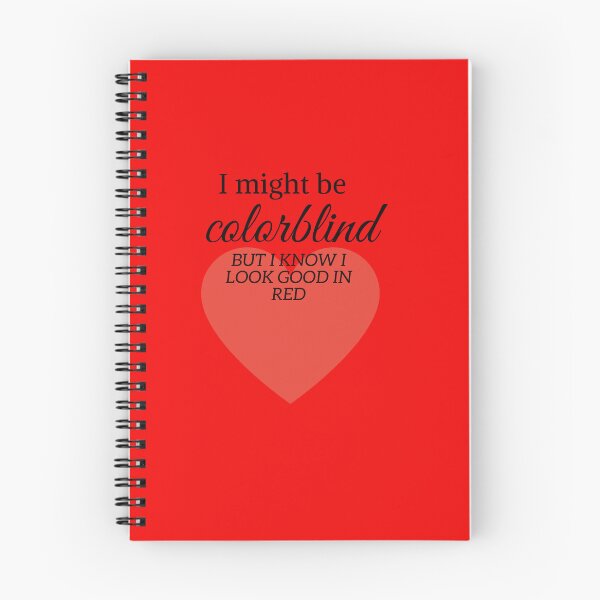 Item preview,  i might be colorblind but i know i look good in red,funny color, cute lolor,everyday red designed and sold by SENMARO100.