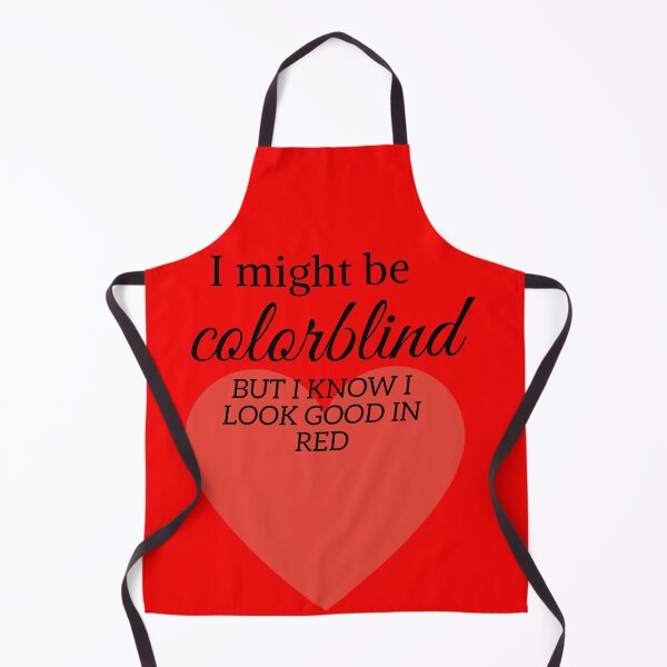 Item preview, i might be colorblind but i know i look good in red,funny color, cute lolor,everyday red designed and sold by SENMARO100.