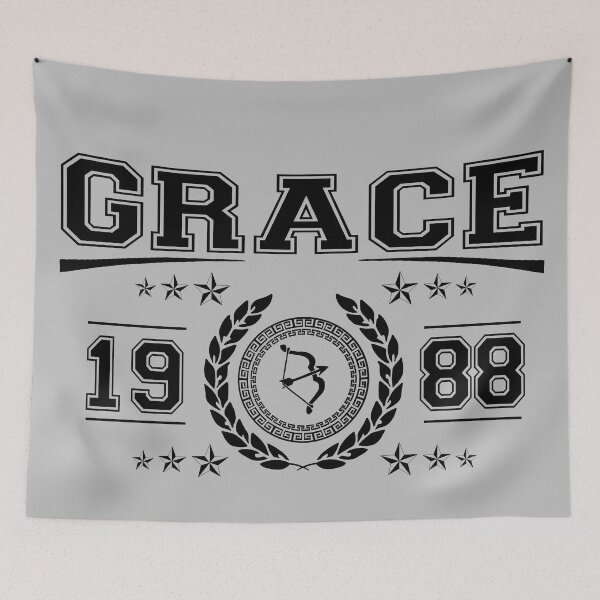 Item preview, T Grace Varsity B designed and sold by Omega Art.
