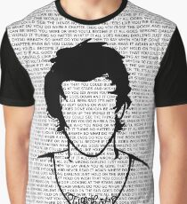 halte einfach durch Grafik T-Shirt