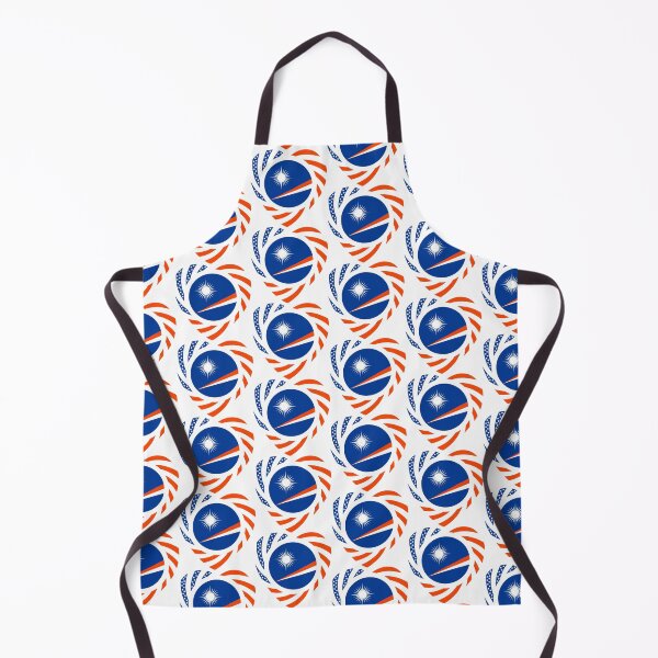 Item preview, Marshall Islander Multinational Patriot Flag Series (Heart) designed and sold by Carbon-Fibre Media.