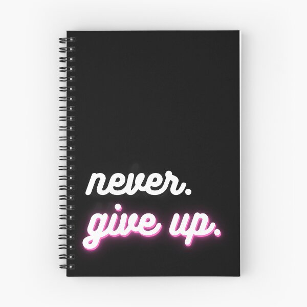 Item preview, Never. Give Up. Print designed and sold by Michael Martin.