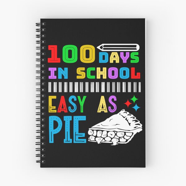 Item preview, 100 Days In School Easy As Pie Funny Teachers Students designed and sold by CharJens.