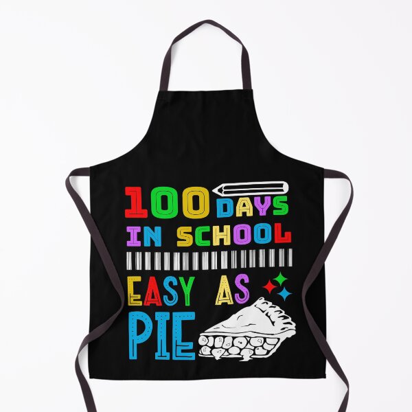 Item preview, 100 Days In School Easy As Pie Funny Teachers Students designed and sold by CharJens.