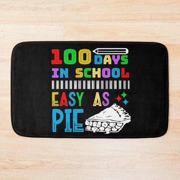Item preview, 100 Days In School Easy As Pie Funny Teachers Students designed and sold by CharJens.