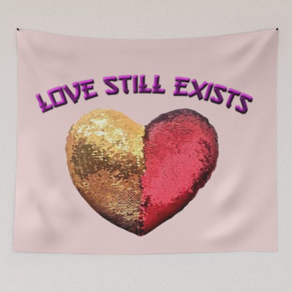 Item preview, Love Still exist sequin heart design designed and sold by Poetic4Passion.