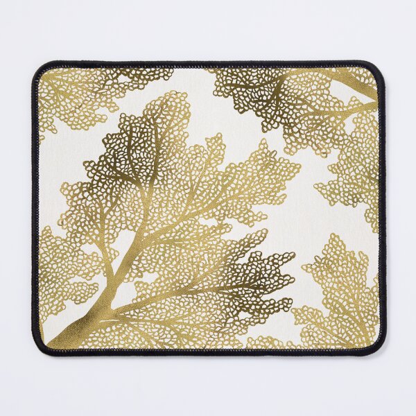 Item preview, Sea Fan Coral – Gold designed and sold by Cat Coquillette.