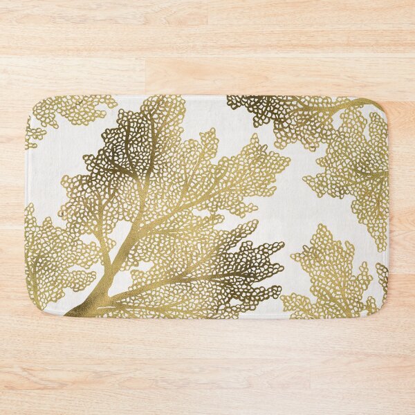 Item preview, Sea Fan Coral – Gold designed and sold by Cat Coquillette.